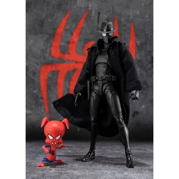 Bandai Tamashii Nations Spider-Man: Across the Spider-Verse S.H.Figuarts Spider-Man Noir & Spider Ham Action Figure
