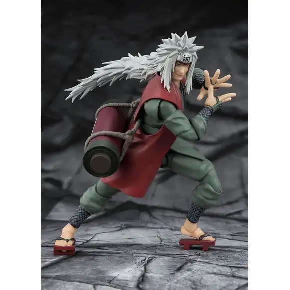 Bandai Tamashii Nations Naruto S.H.Figuarts Jiraiya (Sage Mode Set) Action Figure