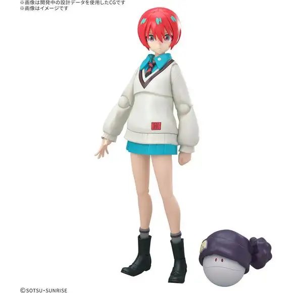 Bandai Figure-rise Standard GQuuuuuuX Amate Yuzuriha Machu Figure Model Kit