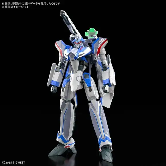 Bandai Hobby Macross VF-31J Siegfried (Hayate Immelman Use) 1/100 Scale HG Model Kit