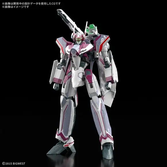 (PRE-ORDER: December 2025) Bandai Hobby Macross VF-31C Siegfried (Mirage Farina Jenius) 1/100 Scale HG Model Kit
