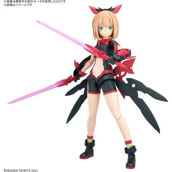 (PRE-ORDER: January 2026) Bandai Hobby 30 Minutes Sisters Tiasha (Dahlia Wear) [Color B] Model Kit