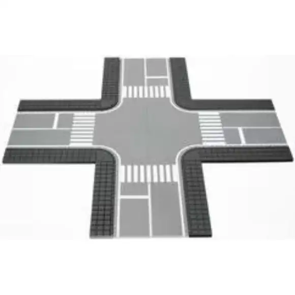 Prezza PBGR03 Diorama Series Background City Intersection 1/144 Scale Model Kit