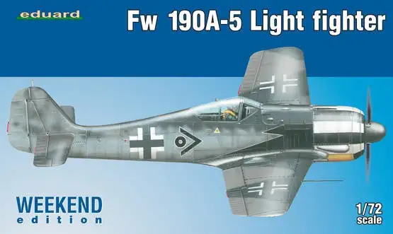 Eduard 7439 1/72 Fw190A5 Light Fighter (Wkd Edition Plastic Kit)