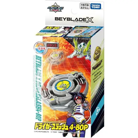Takara Tomy Beyblade X BX-00 Booster DrigerSlash Driger Slash 4-80P