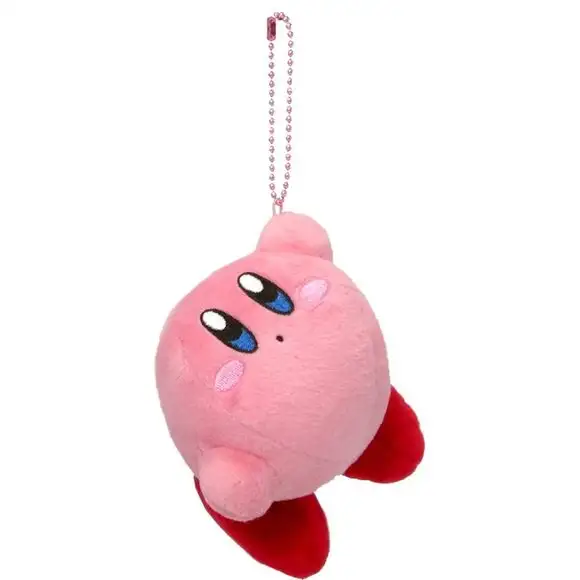 Sanei Hanging Kirby Mascot 4-inch Mini Plush Keychain