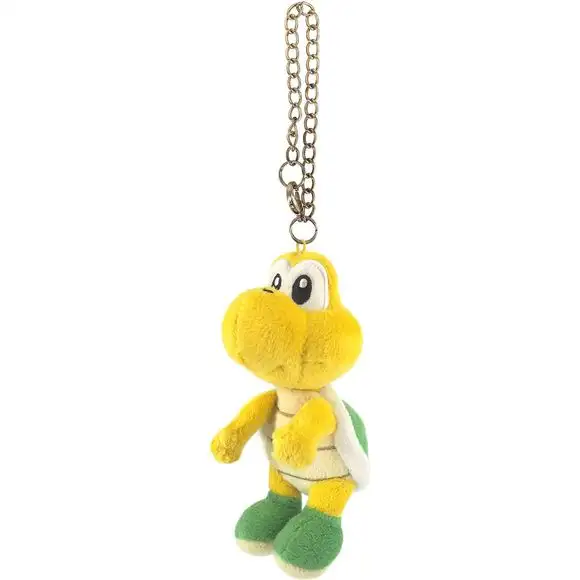 Sanei MM05 Super Mario - Koopa Troopa Mascot 5-inch Plush Keychain