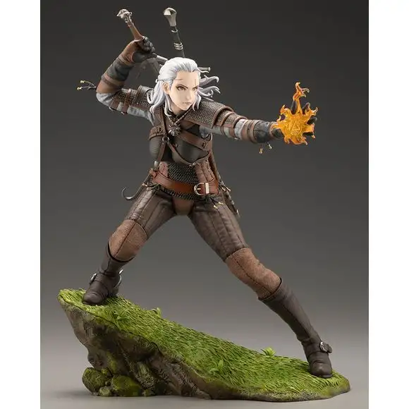 Kotobukiya The Witcher Bishoujo Geralt 1/7 Scale Figure Statue