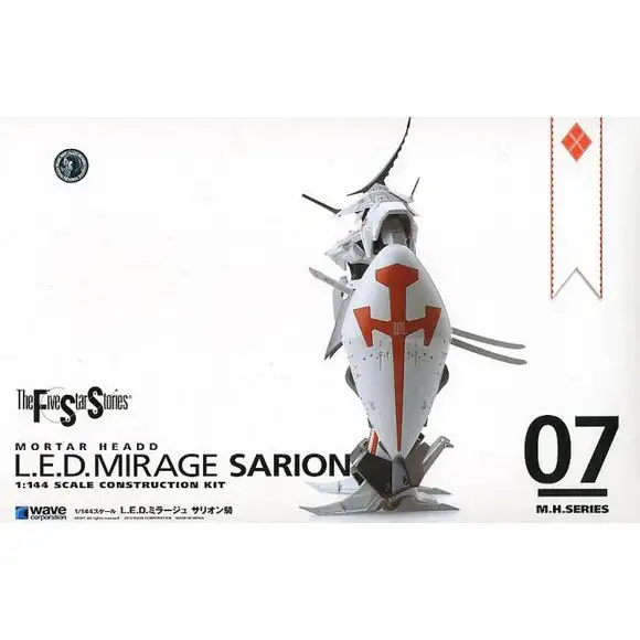 Wave The Five Star Stories L.E.D. Mirage Sarion 1/144 Scale Model Kit