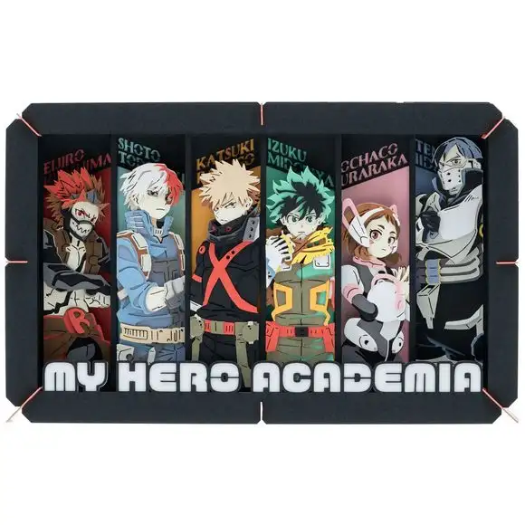 Ensky My Hero Academia Paper Theater PT-L68 My Hero Academia Team