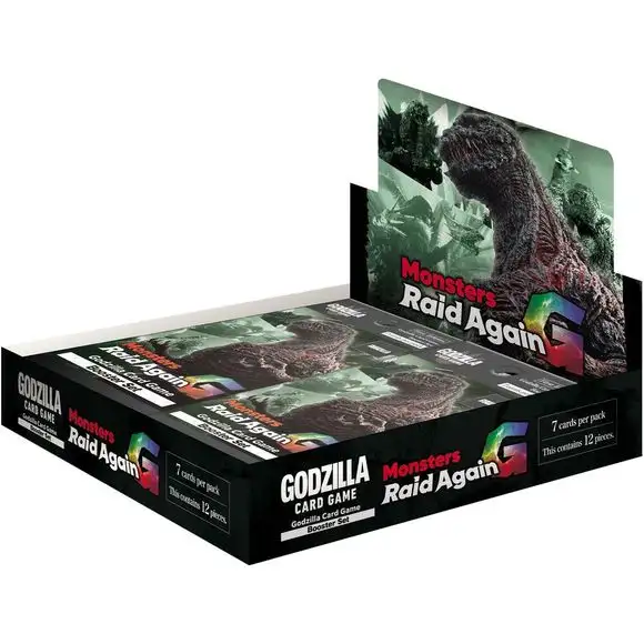 Godzilla Card Game: G: Monsters Raid Again First Edition Booster Box (BP02)
