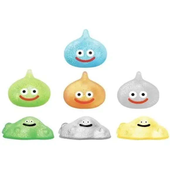 Square Enix Dragon Quest Glitter Squishy Slime Gachapon Capsule (Random)