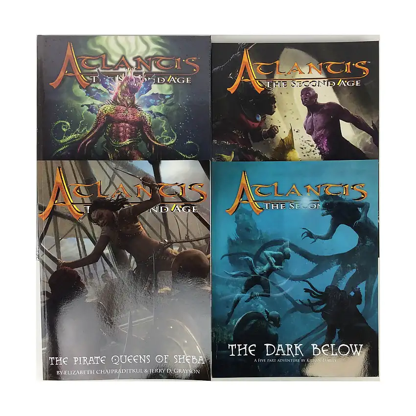 Atlantis - The Second Age Collection - 4 Books!