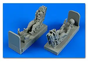 Aerobonus 480115 1/48 USAF A37 Dragonfly Pilot & Operator w/Ejection Seats