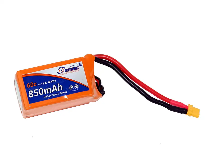 RMRC Orange Series - 850mAh 4S 60C Lipo - XT30 (12.6wh)