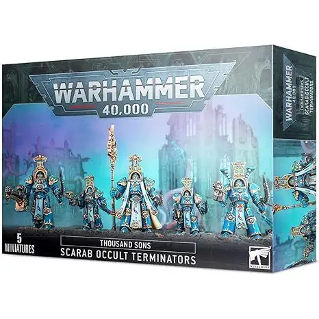 Warhammer 40K: Thousand Sons - Scarab Occult Terminators