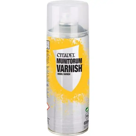 Citadel Colour: Munitorum Varnish Spray Paint