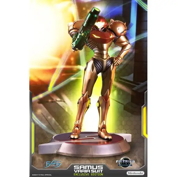 First 4 Figures Metroid Prime Samus Varia Suit Exclusive Edition Resin 21" Statue