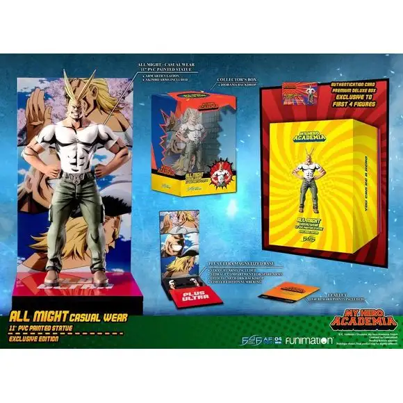 First 4 Figures My Hero Academia All Might Casual Wear Exclusive Edition PVC Figure