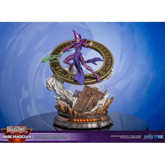 First 4 Figures Yu-Gi-Oh! Dark Magician Definitive Purple Edition Resin PVC Statue