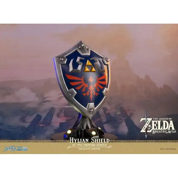 First 4 Figures The Legend of Zelda Breath of the Wild Hylian Shield Exclusive Edition PVC Statue