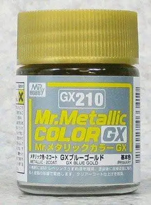 GX210 Mr. Metallic Color GX Metallic Blue Gold