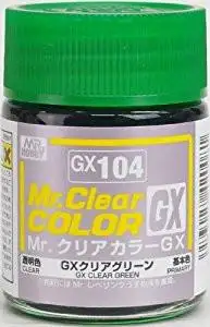 GX104 Mr.Color GX Clear Green