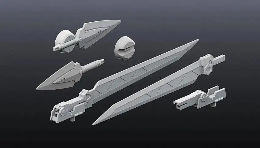 Builders Parts HD - 1/144 MS Sword 01