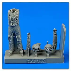 Aerobonus 480143 1/48 Soviet Pilot w/Life Jacket Cold War (D)