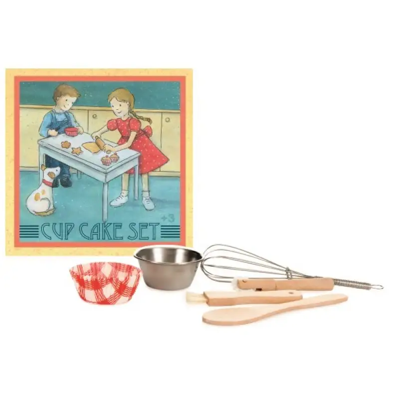 Cupcake Baking Set with Recipe