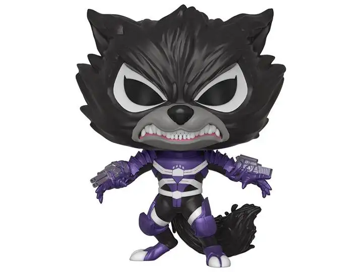 Pop! Marvel: Venom Series - Venomized Rocket Raccoon W/ Pop Protector