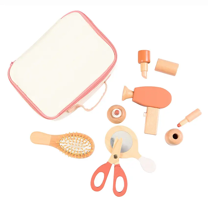 Pretend Play Set - Beauty Kit In A Fabric Case