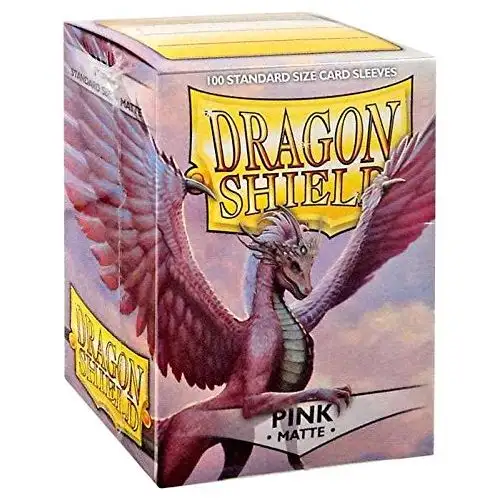 Dragon Shield Matte Pink 100 Protective Sleeves