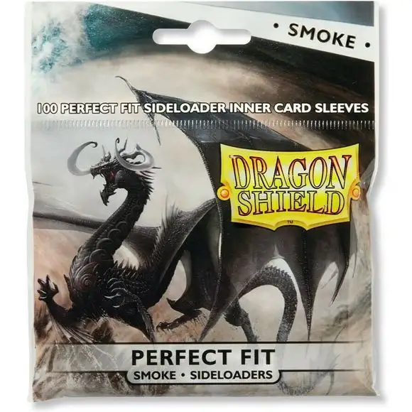 Dragon Shield Perfect Fit Sleeves Sideloader Smoke (100)