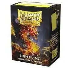 Dragon Shield Dual Matte Lightning (100ct) Protective Sleeves