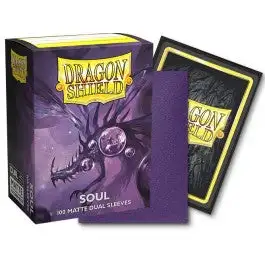 Dragon Shield Dual Matte Soul Purple 100 Protective Sleeves