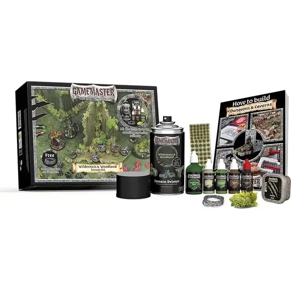 Army Painter Gamemaster: Wilderness & Woodland Terrain Kit Starter Set