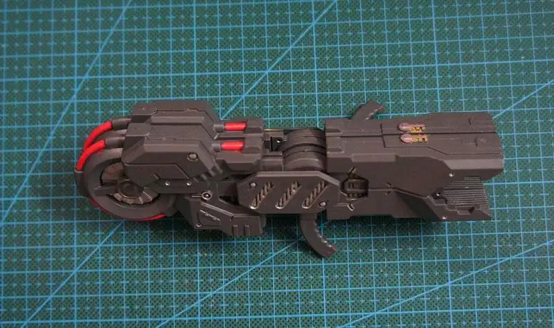 MG 1/100 Positron Blaster Gun For Banbai Seed Gundam Blue & Red Astray Model kit