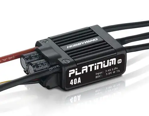 HobbyWing Platinum Pro 40A V4 ESC with BEC