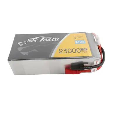 Tattu G-Tech 22.8V 25C 6S 23000mAh High Voltage Lipo Battery with AS150+XT150 Plug for UAV