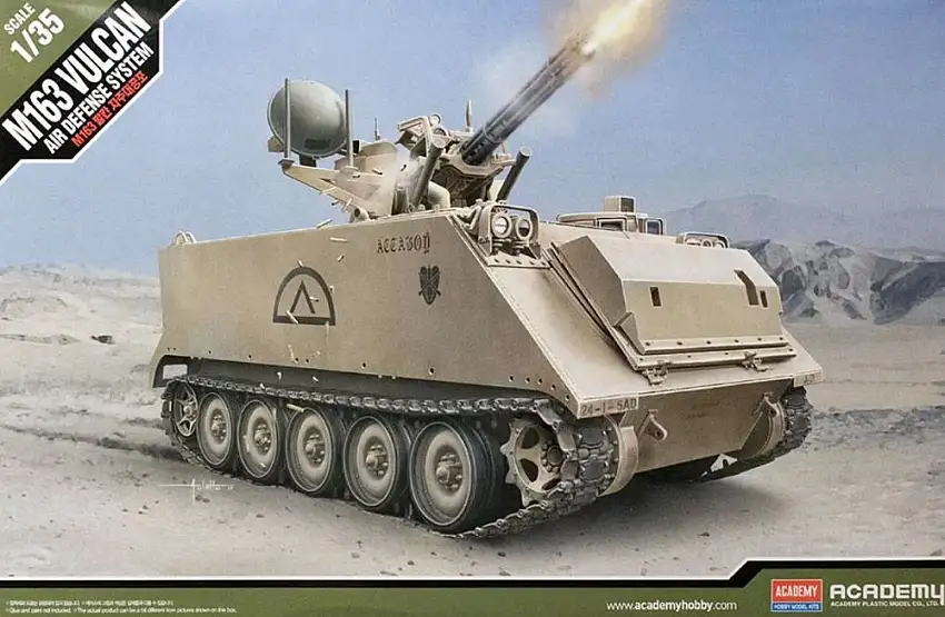 Academy 13507 1/35 M163 Vulcan Air Defense System Tank