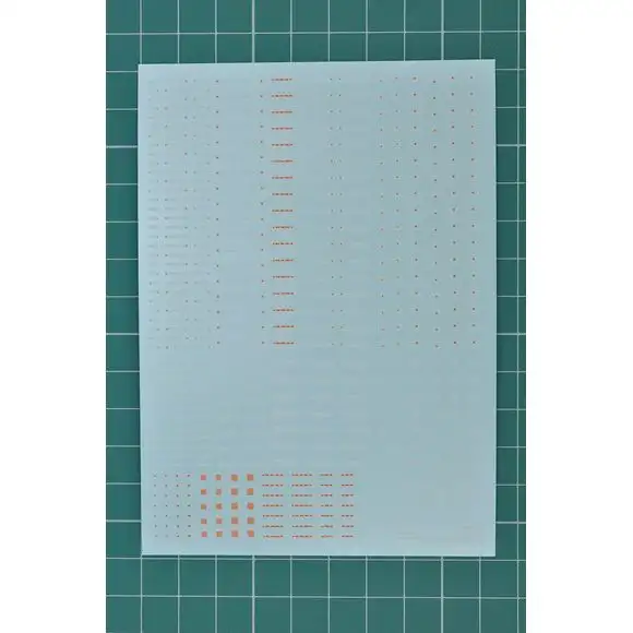 Madworks AW-001 Warning Water Sliced Decal Orange