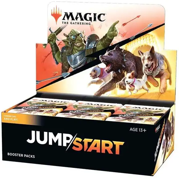 MTG Magic: The Gathering Jumpstart Booster Box | 24 Booster Packs | 20 Cards Per Pack