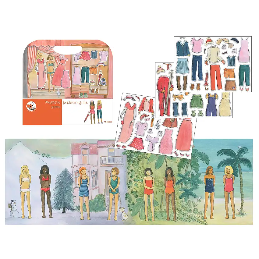 Magnetic Game Fashion Girls