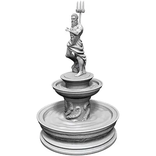 Wizkids: Deep Cuts Unpainted Miniatures: Fountain