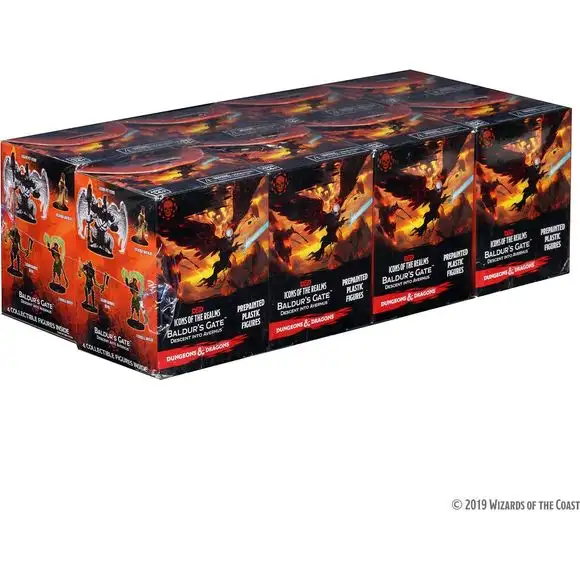 Dungeons & Dragons: Icons of the Realms: Baldur's Gate - Descent into Avernus Booster Brick (8 Boosters)