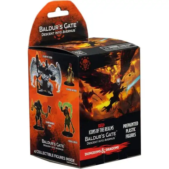 Dungeons & Dragons: Icons of the Realms: Baldur's Gate - Descent into Avernus Booster Pack (1 Box)