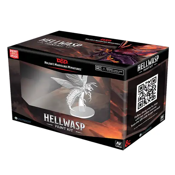 Dungeons & Dragons Nolzur's Marvelous Unpainted Miniatures: Paint Kit - Hellwasp
