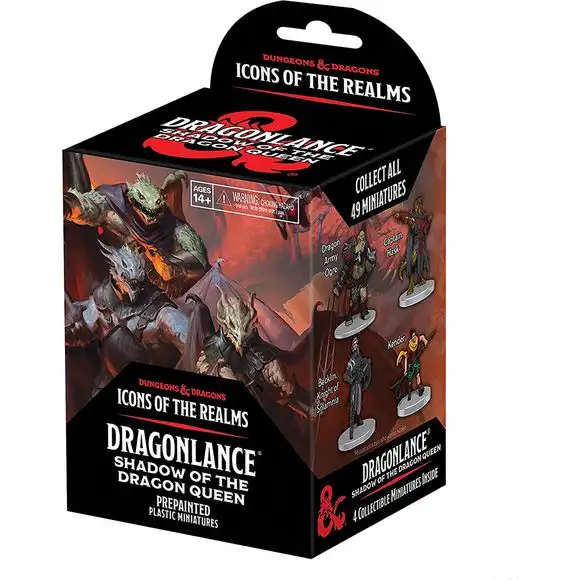 D&D Icons of The Realms: Dragonlance Set 25 1 Booster Brick - Contains 4 Miniatures