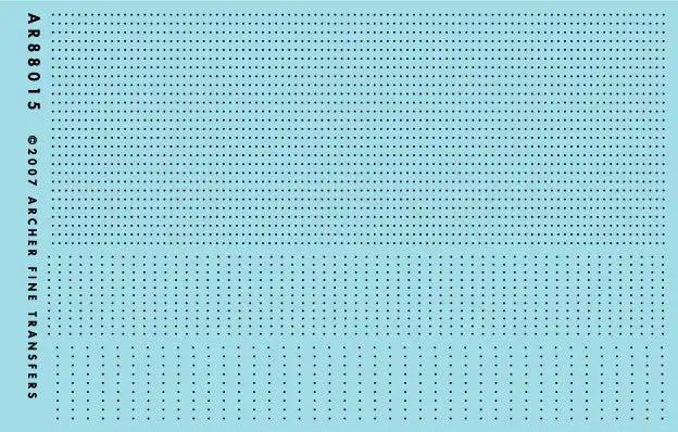 Archer Fine Transfers 88015 Surface Details: .011" (.28mm) Medium Rivets (Various Scales)